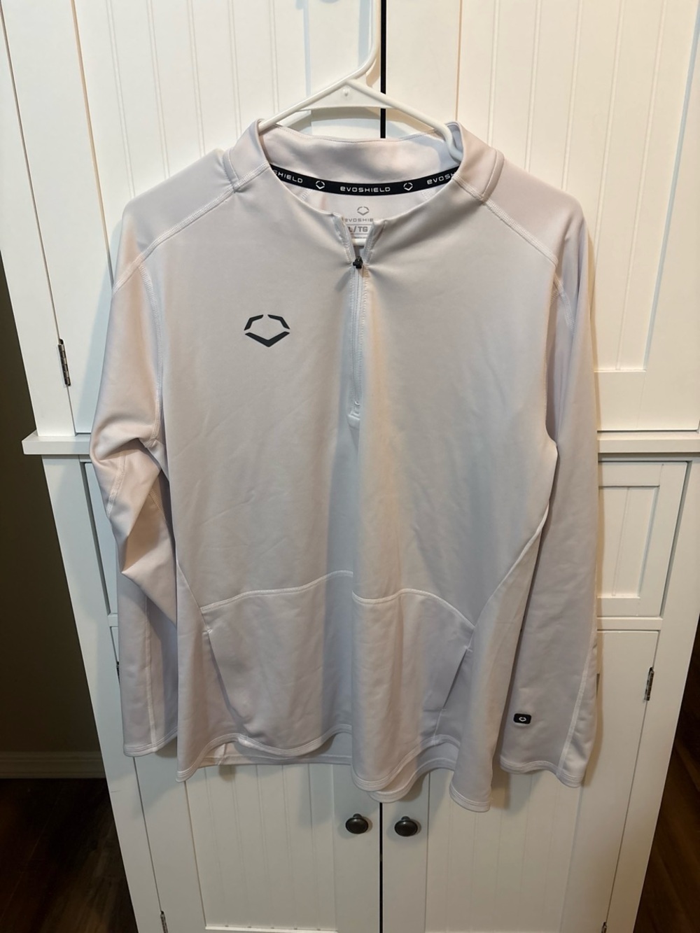 Evoshield Mens L Quarter Zip Baseball Performance Athletic Pullover Baseballcore
